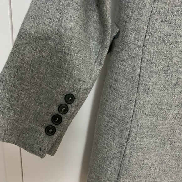 Zara Grey Peacoat - Picture 5 of 5